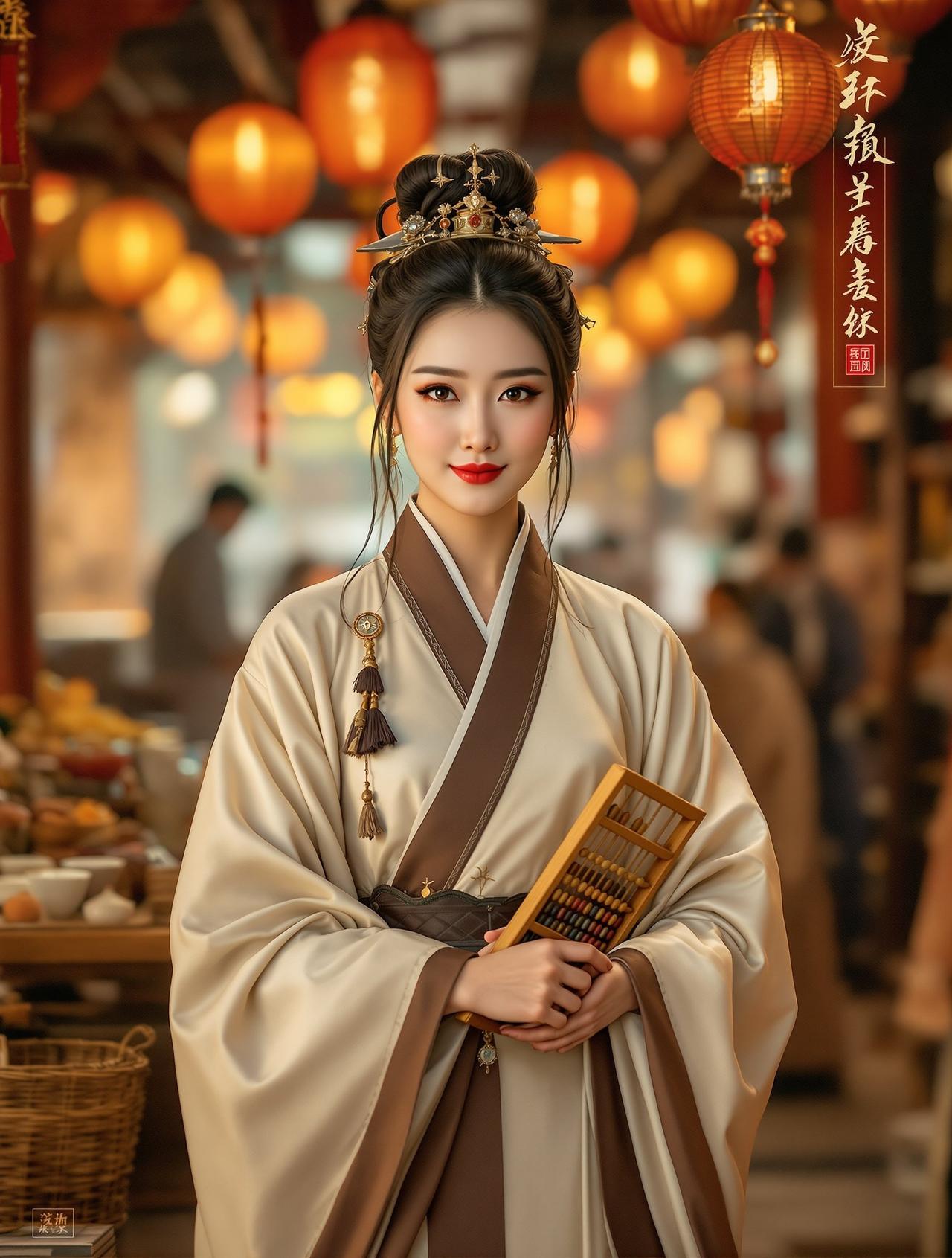 AI片《珠帘玉幕》商战风云 · 她凭一己之力撑起整个商号